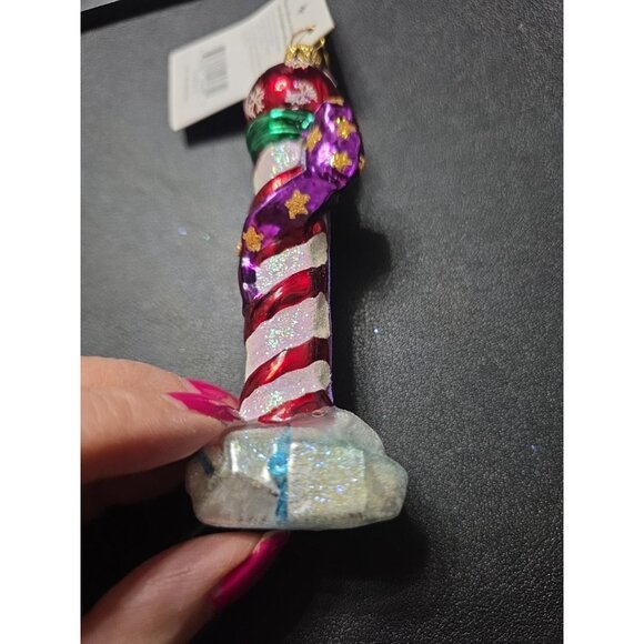 Christopher Radko Christmas Mail Glass Ornament With Tag 01-0741-0 - Picture 4 of 5